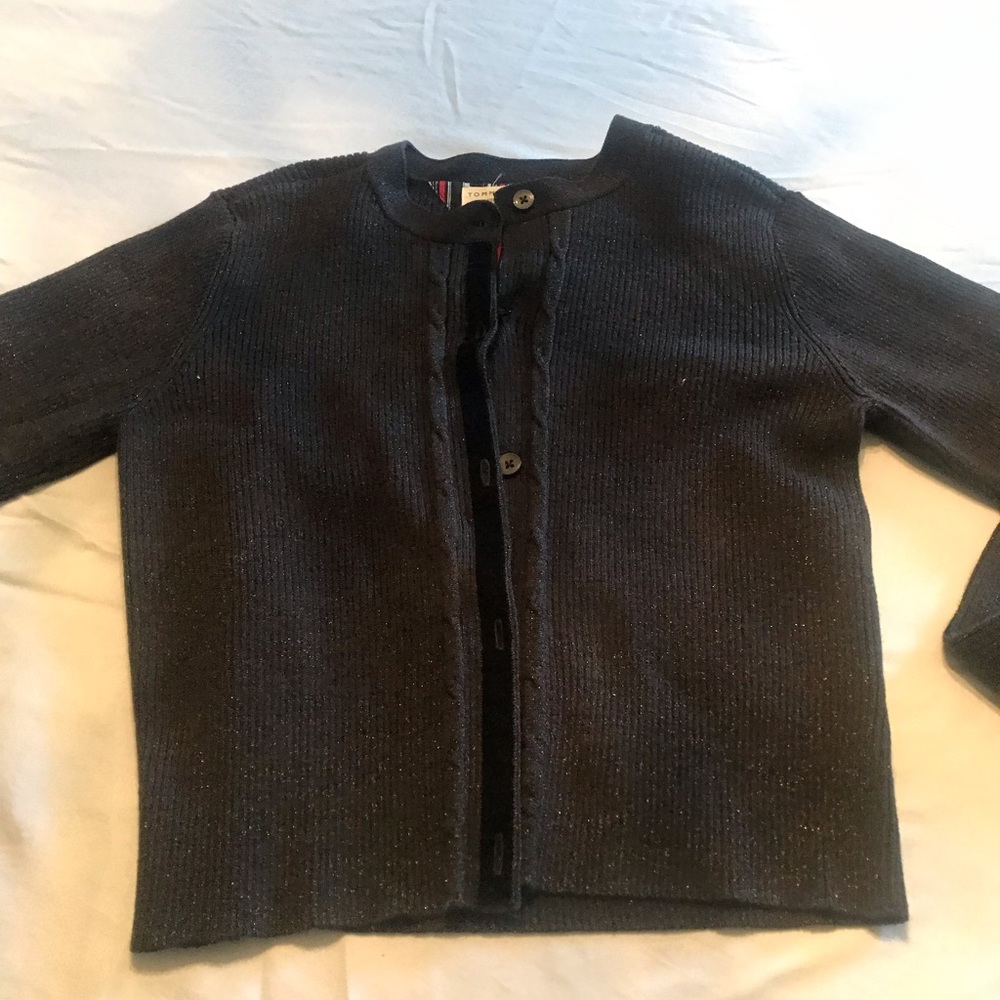 Girls Large Tommy Hilfiger Cardigan sweater